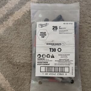 Milwaukee Shockwave Impact Duty T30 Bits